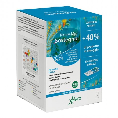 NATURA MIX ADVANCED SOSTEGNO OROSOLUBILE 28 BUSTINE CONFEZIONE SPECIALE