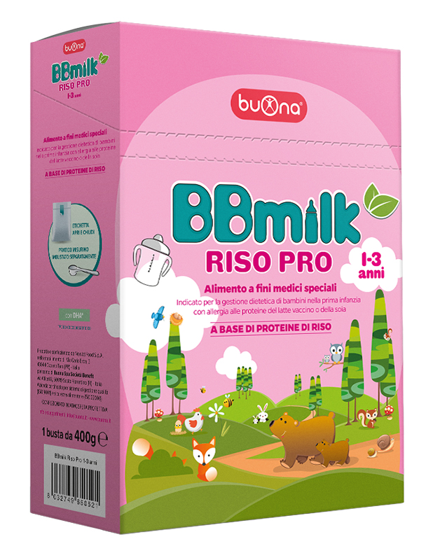 buona spa societa' benefit bb milk 1-3 pro 400 gr